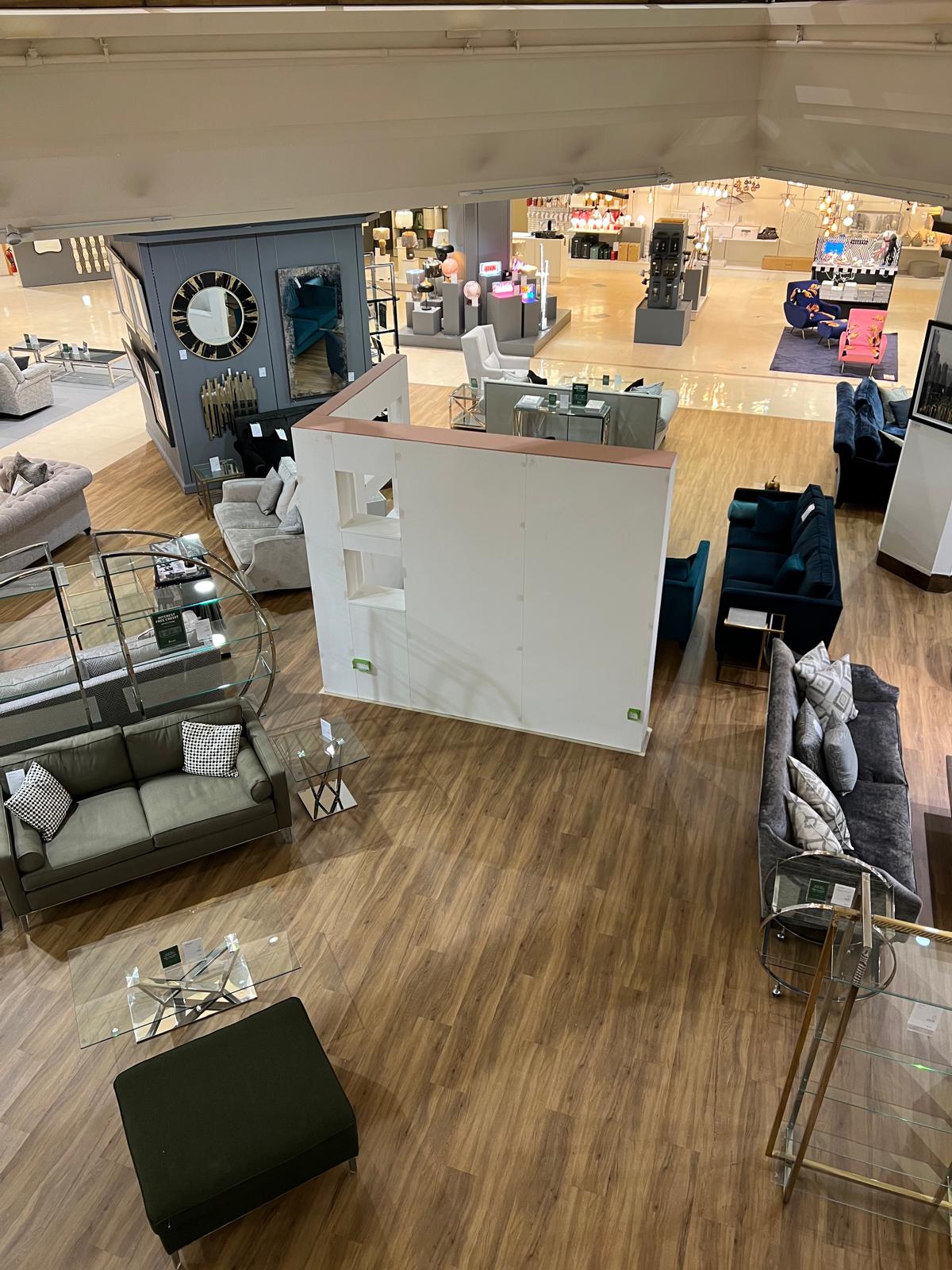 Shopfitting project, view 1